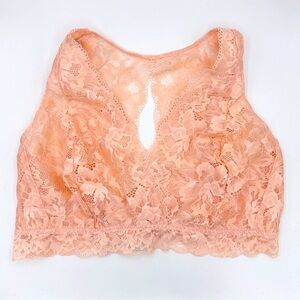 Soma All Over Pink Lace Embraceable Bralette